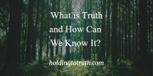 What is the divine truth and how can we know it?