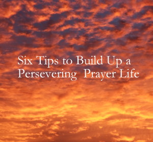 Seven steps to build up a personal prayer life